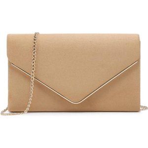 Women Faux Suede Evening Clutch Bags Formal Party Clutches Wedding Purses